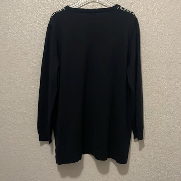 Marina Rinaldi Persona Wool Blend Maglia Sweater Tricot Size Large - Picture 2 of 7